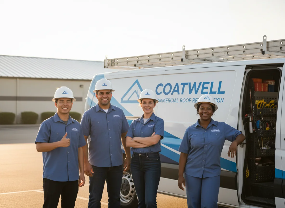 Commercial roof coating company in Fayetteville, OH
